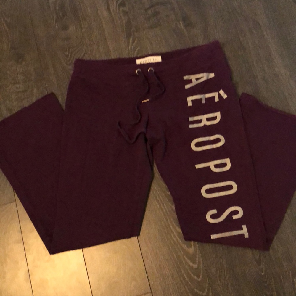 Aeropostale purple joggers